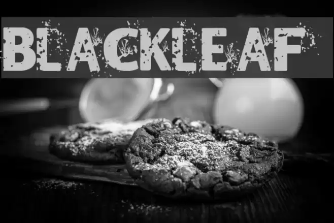 Blackleafs Font examples