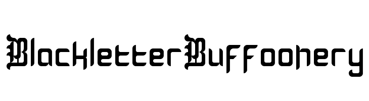 Blackletter Buffoonery  免费字体下载