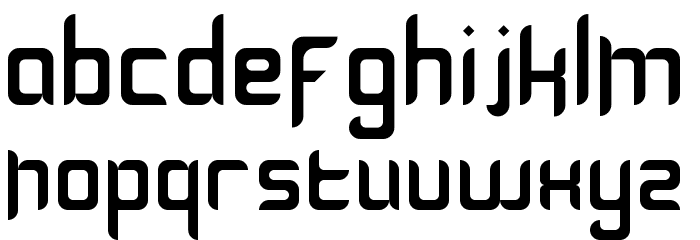 Blackletter Buffoonery Font LOWERCASE