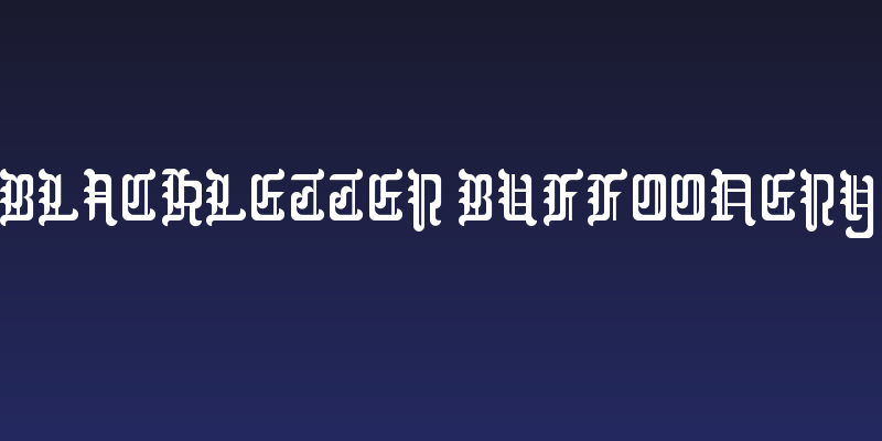 Blackletter Buffoonery Social Header
