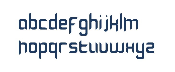 Blackletter Buffoonery Lowercase