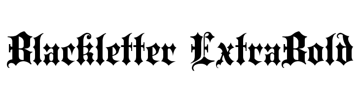 Download Blackletter Extrabold Font Ffonts Net SVG Cut Files