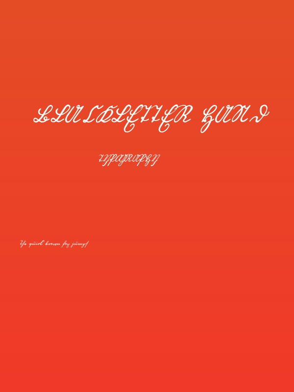 Blackletter Hand Poster