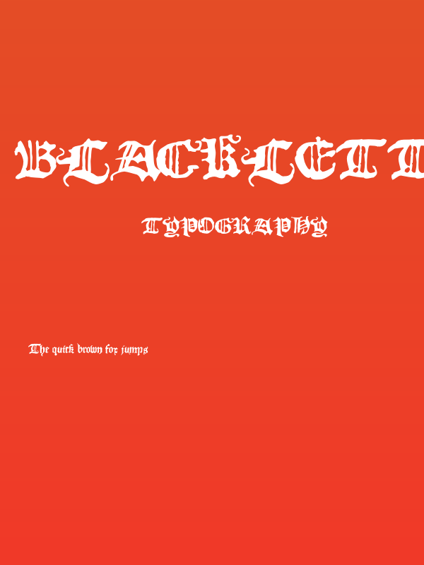 BlackletterHPLHS Poster