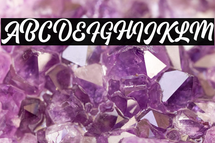 Blacklite Script DEMO-Regular Example 3