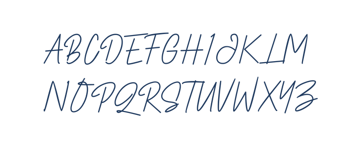 BlacklockSignature Uppercase