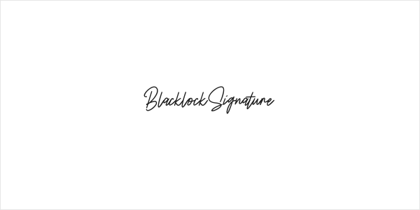BlacklockSignature Logo