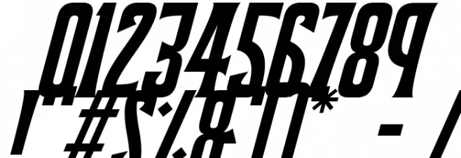 Blackmoon Quest Italic Font OTHER CHARS