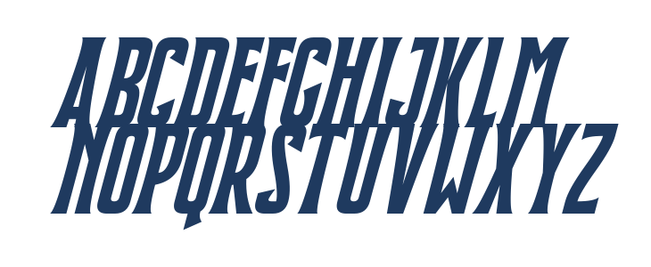 Blackmoon Quest Italic Lowercase