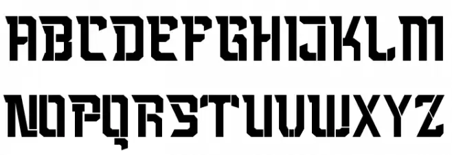 Blackmore Italic 字体 大写