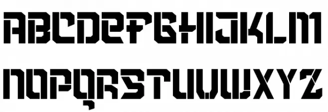 Blackmore Italic Caratteri MINUSCOLO