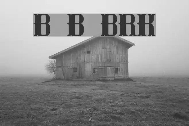 Blackoninaut Bold BRK Font examples