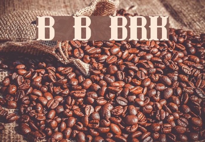 Blackoninaut Bold BRK Font examples