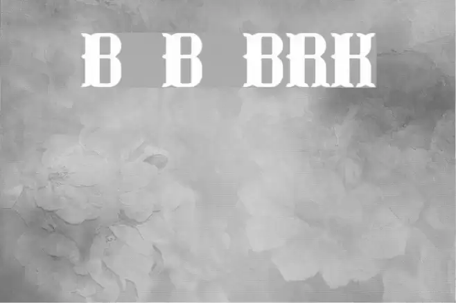 Blackoninaut Bold BRK Font examples