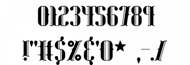 Blackoninaut Redux BRK Font Alte caractere