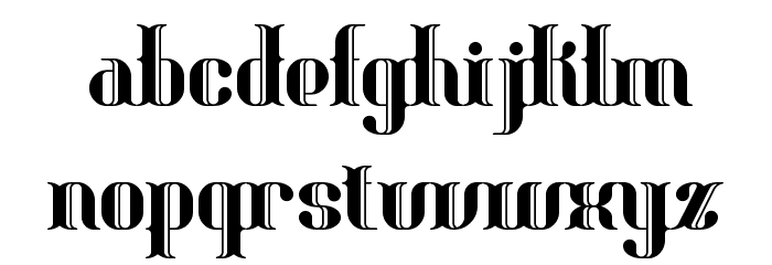 Blackoninaut Redux BRK Font Litere mici
