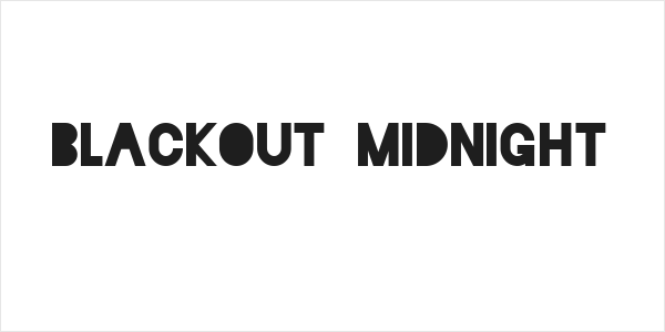 Blackout Midnight Logo