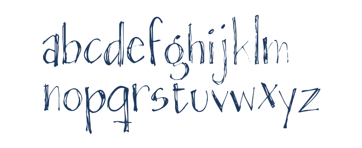 Blackout Sans Px Lowercase