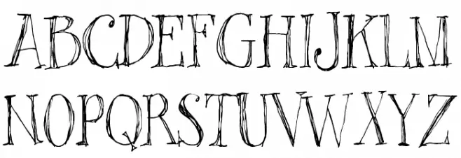 Blackout Serif Px Fonte MAIÚSCULAS