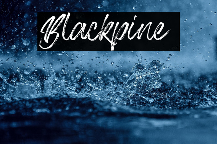 Blackpine  Example 2