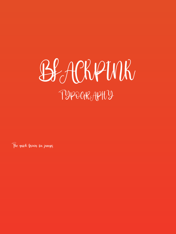 Blackpink Poster