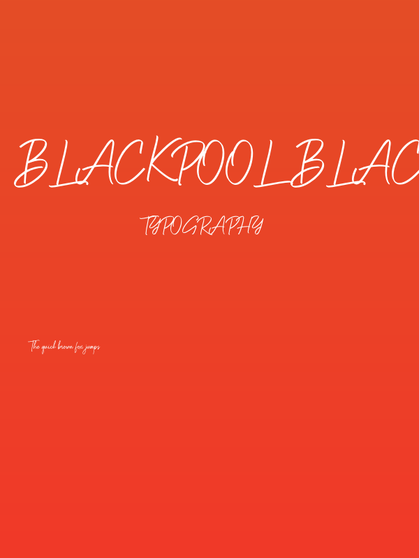 Blackpool Blackpool Poster