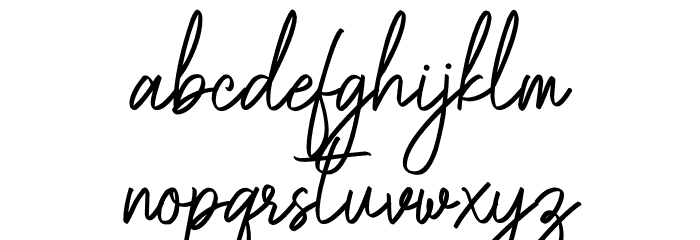 Blackpool Blackpool Font LOWERCASE