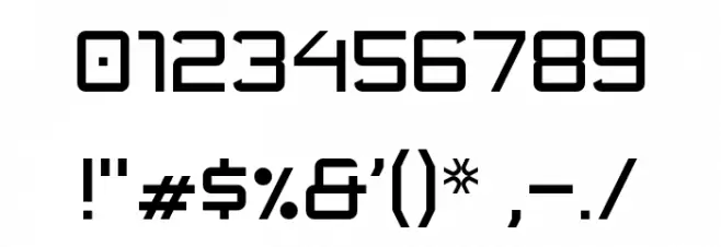 Blackpool Gothic NBP Regular Font OTHER CHARS