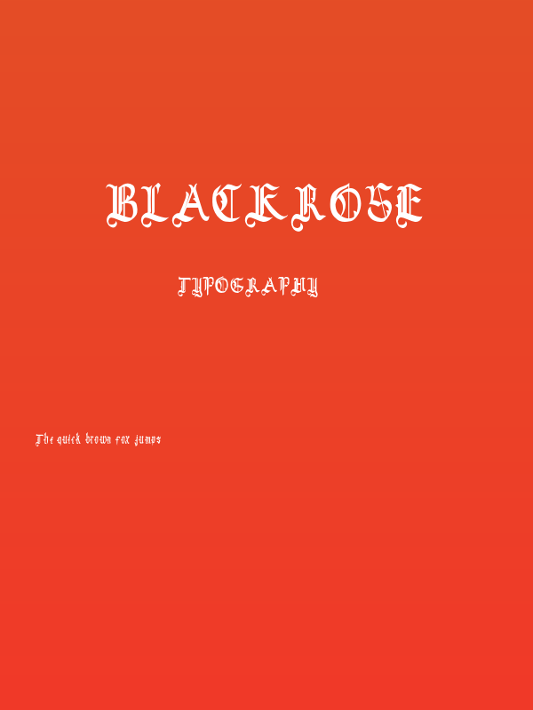Blackrose Poster