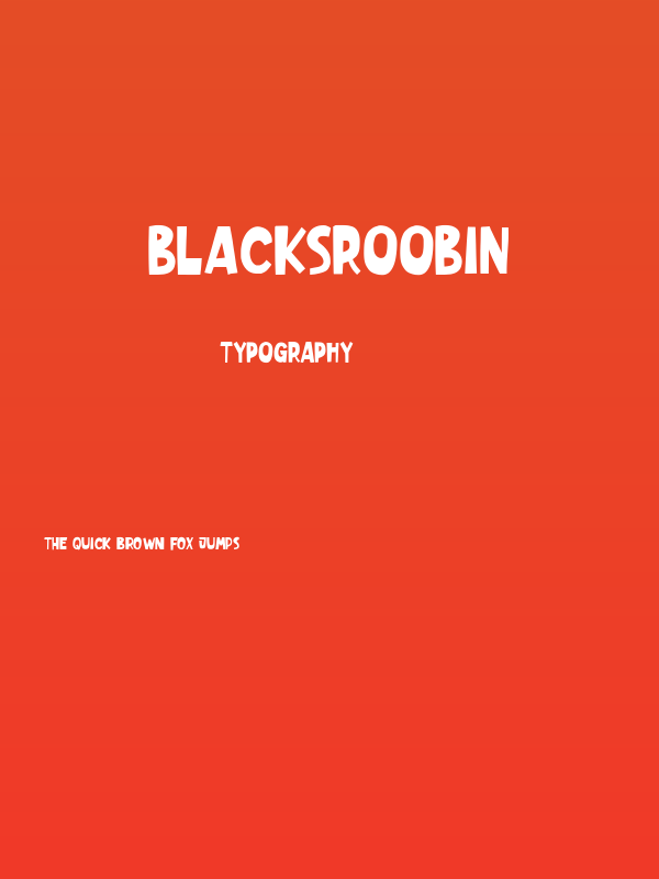 BlacksRoobin Poster