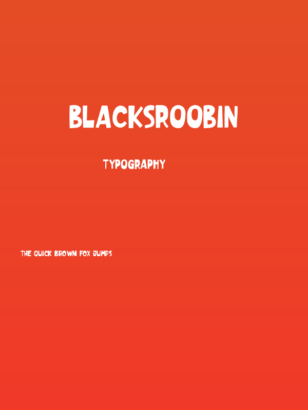 BlacksRoobin Poster