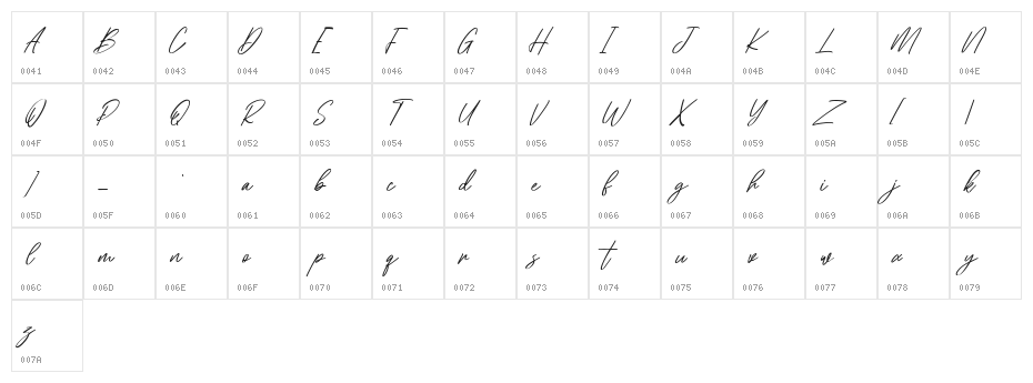 Blacksharks Free Regular Character Map