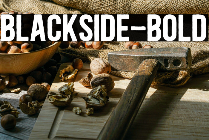 Blackside-Bold Example 1