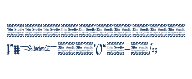 Blackside Personal Use Other Characters