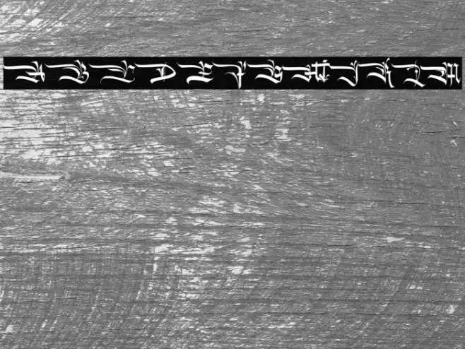 Blackside Personal Use Font examples