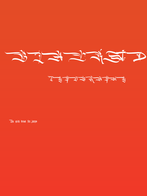 Blackside Personal Use Poster