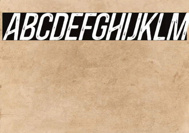 BlacksideRustItalic Example 3