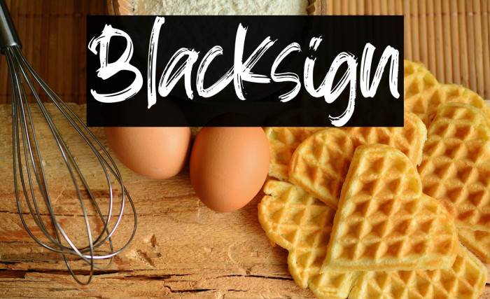 Blacksign Example 1
