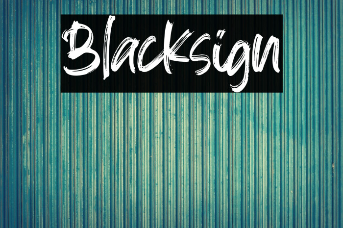 Blacksign Example 2