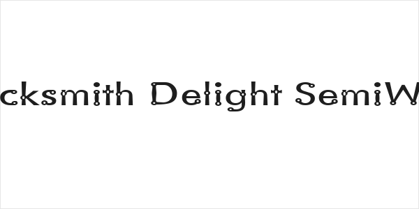Blacksmith Delight SemiWide Logo
