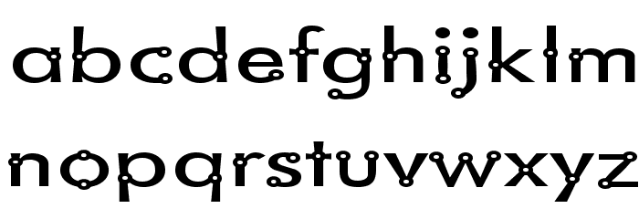 Blacksmith Delight SemiWide フォント 小文字