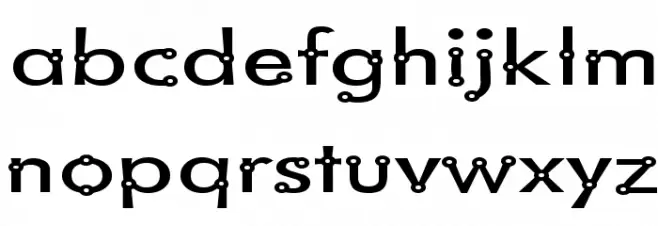 Blacksmith Delight SemiWide Font LOWERCASE