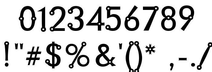 Blacksmith Delight Font OTHER CHARS