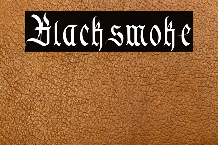 Blacksmoke Example 2