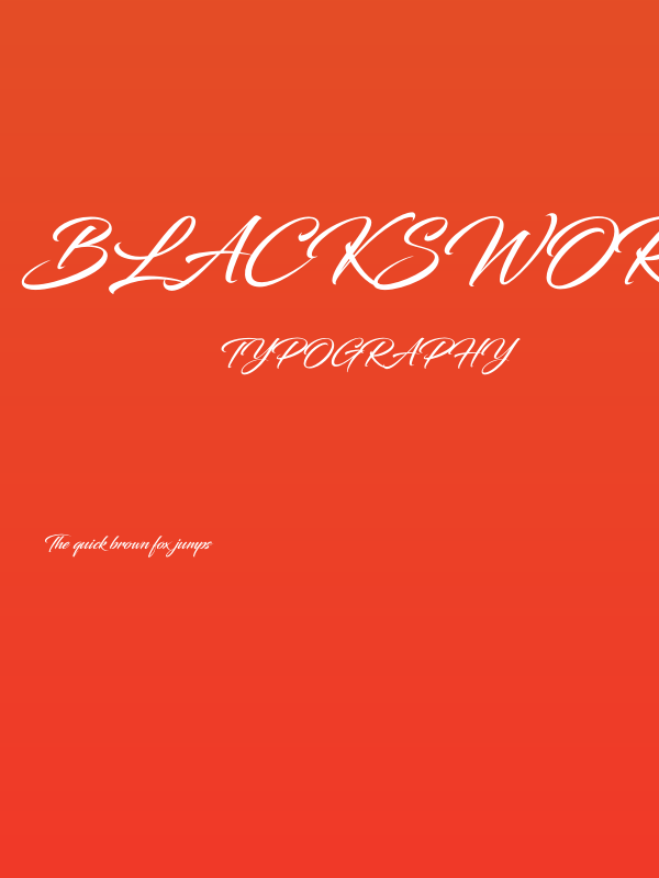 Blacksword Poster
