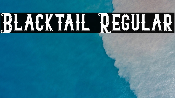 Blacktail Regular Example 2