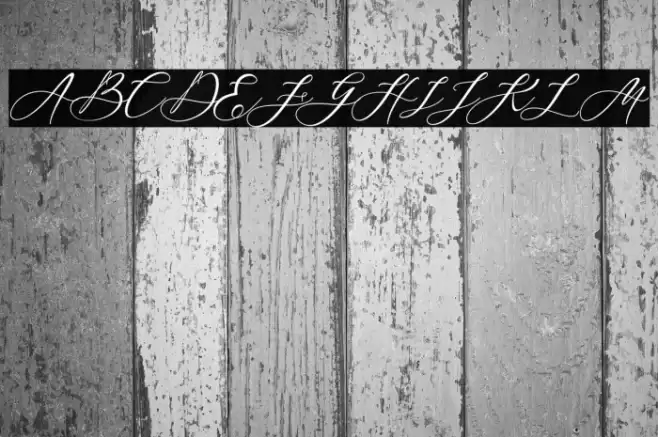 Blackthise Font examples