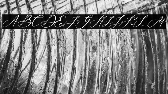 Blackthise Font examples