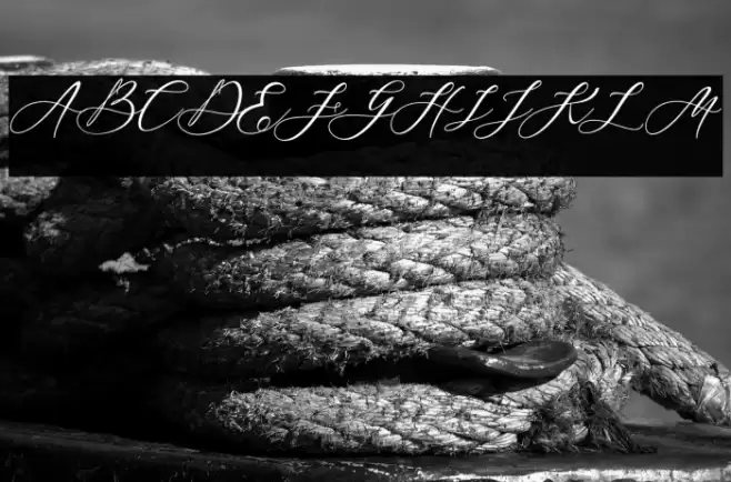 Blackthise Font examples