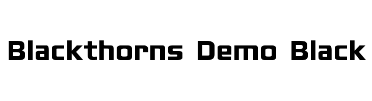 Demo Black font. Intro Demo Black caps шрифт.